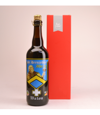 RODE KOKER l-------l St Bernardus Abt 12  Beer Gift (75cl + Cilinder)