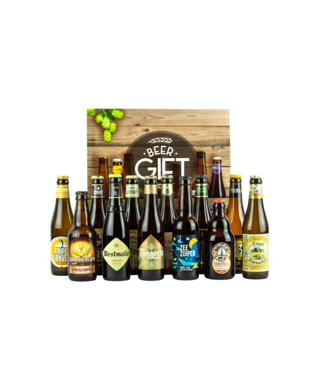 Cadeau de Bière Top 12 Bière de Triple - Belgian Beer Factory