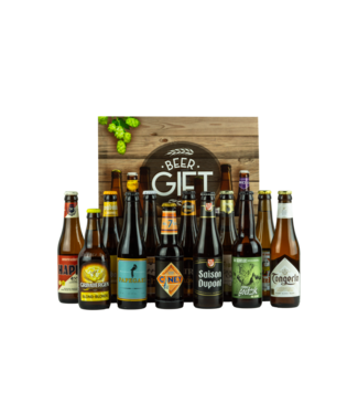 SLEEVE l-------l Bier Geschenkbox Top 12 Blond