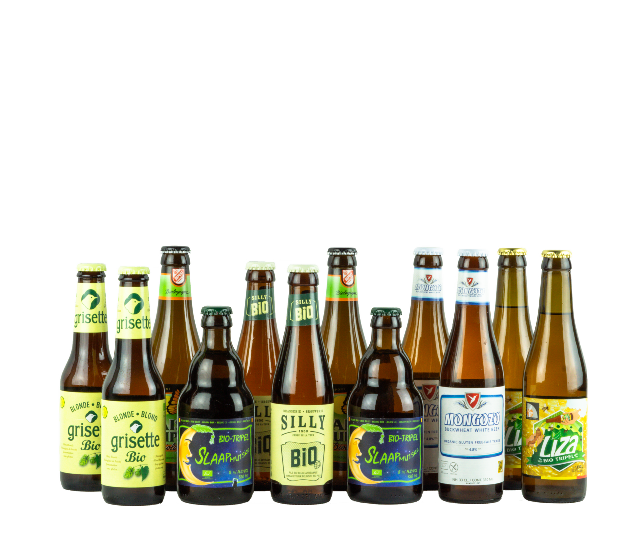 Box de Bière Top 12 Blondes - Belgian Beer Factory