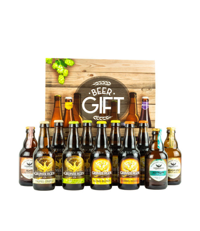 Biergeschenkbox Grimbergen Selectie
