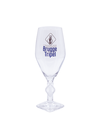 GLAS l-------l Brugge Triple Bierglas Op Voet - 33cl