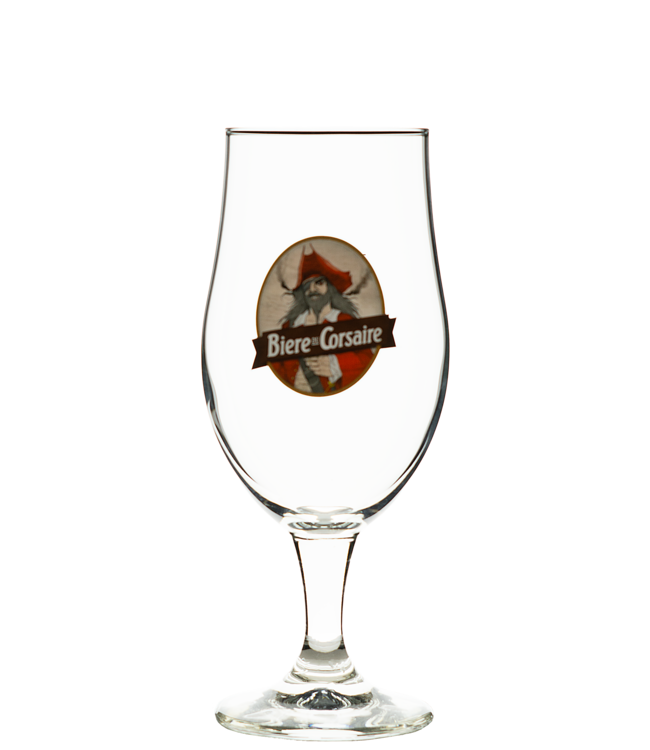 GLAS l-------l Biere du Corsaire Beer Glass - 33cl