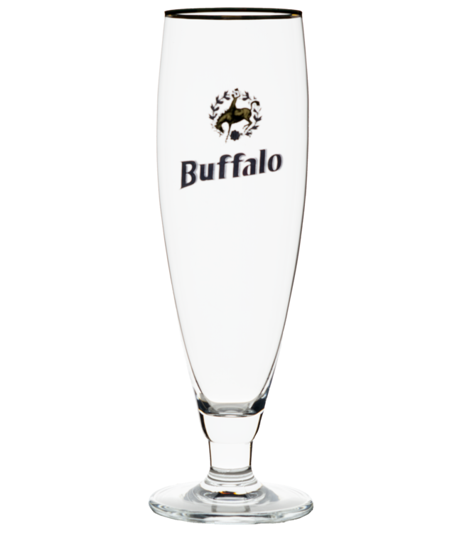 GLAS l-------l Buffalo Beer Glass - 33cl