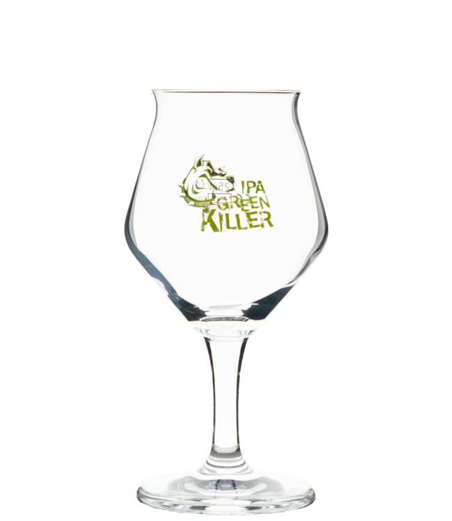 GLAS l-------l Green Killer Beer Glass 25cl