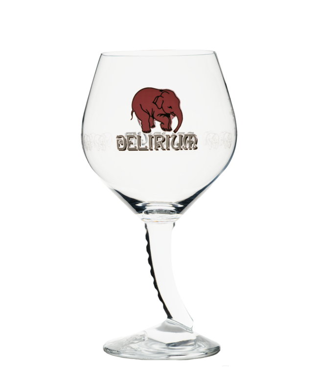 GLAS l-------l Delirium Tremens beer Glass - 33cl