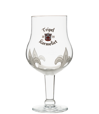 GLAS l-------l Tripel Karmeliet Beer Glass  33cl