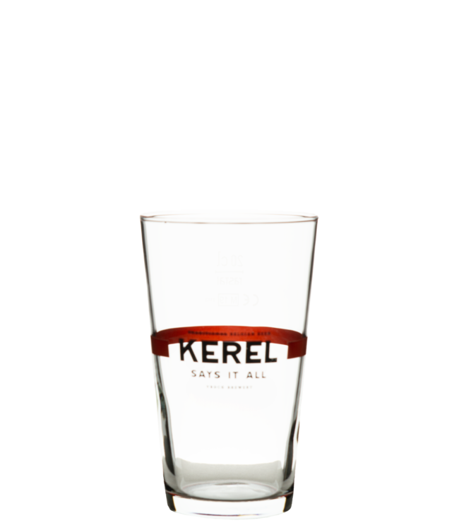 GLAS l-------l Kerel Beer Glass - 20Cl