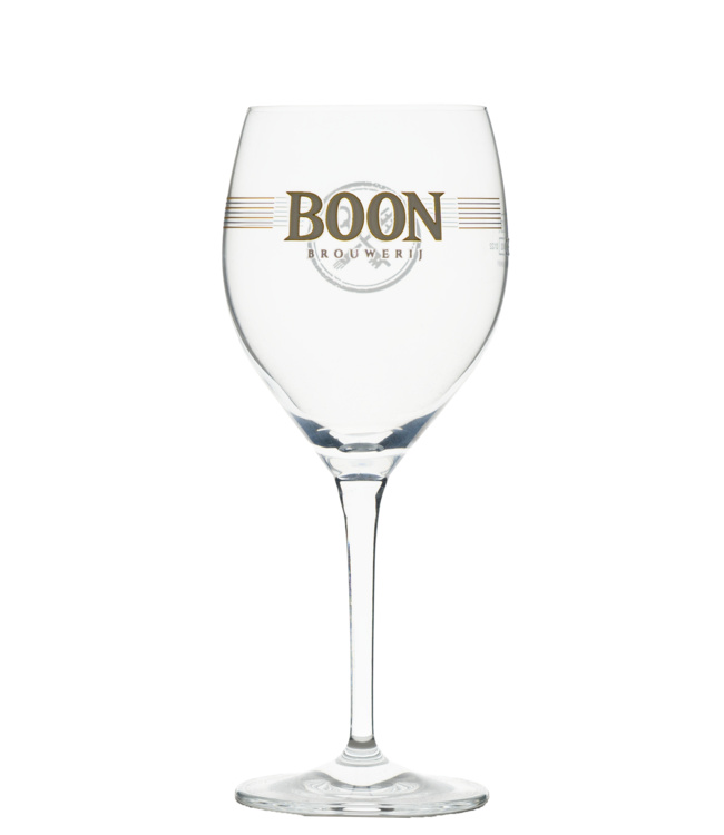 Kriek Boon Bierglas 25cl op voet