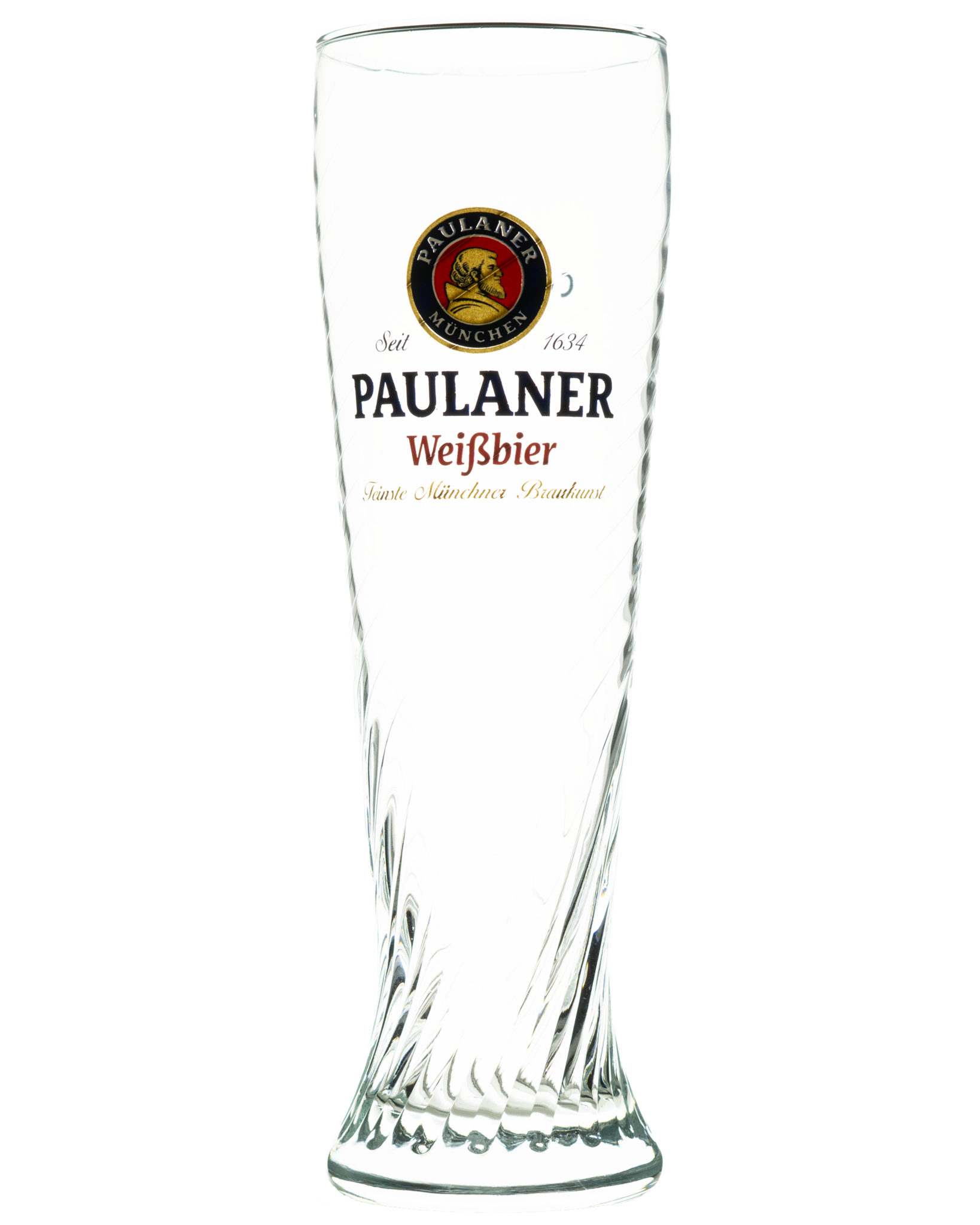 Verre à bière blanche Paulaner 0,5 l Édition collector rare
