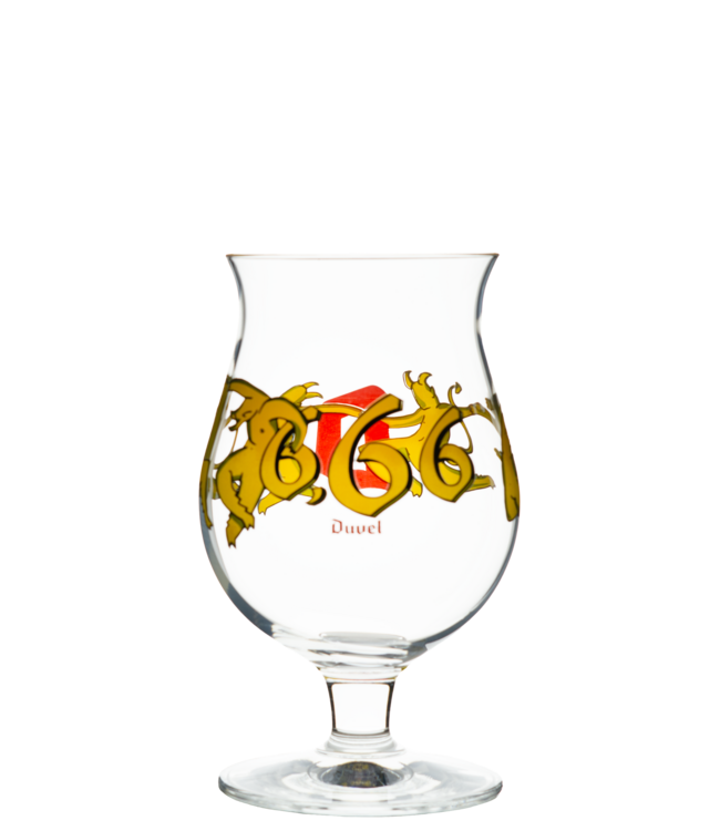 Glas Duvel 666 33Cl