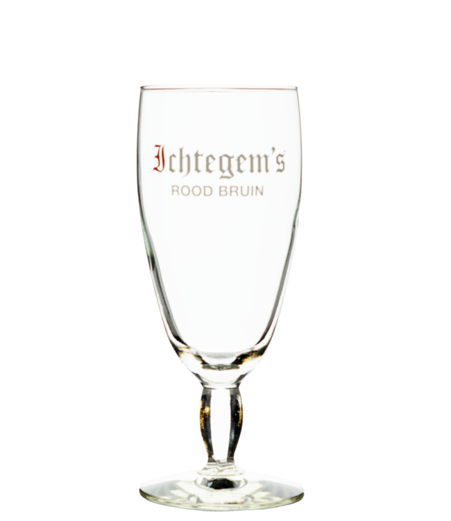 Glas Ichtegems Rood Bruin 25Cl