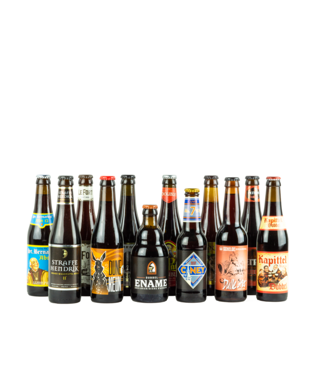 Bier Geschenkbox  Top 12 Dunkle Biere