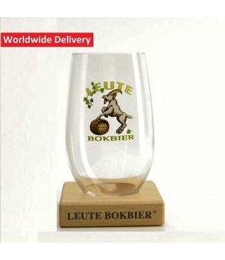 optocht glans Overdreven Leute Bokbier Beer Glass - 25cl - Buy online - Belgian Beer Factory