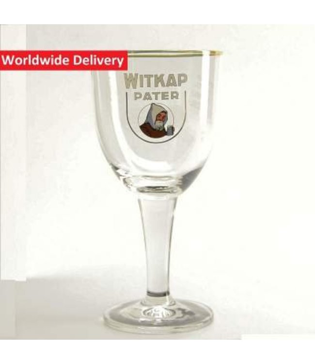 GLAS l-------l Witkap Pater Beer Glass - 33cl