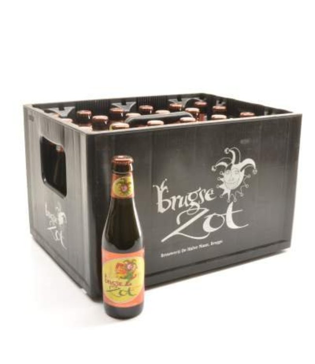24 FLESSEN    l-------l Brugse Zot Double Reduction de Biere (-10%)