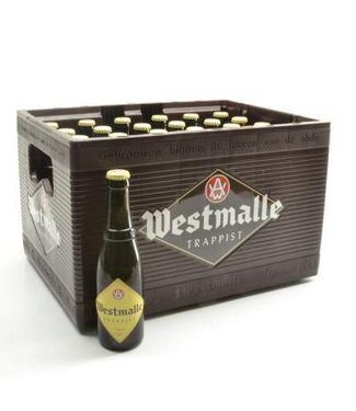 24 FLESSEN    l-------l Westmalle Trappist Tripel Bierkorting (-10%)