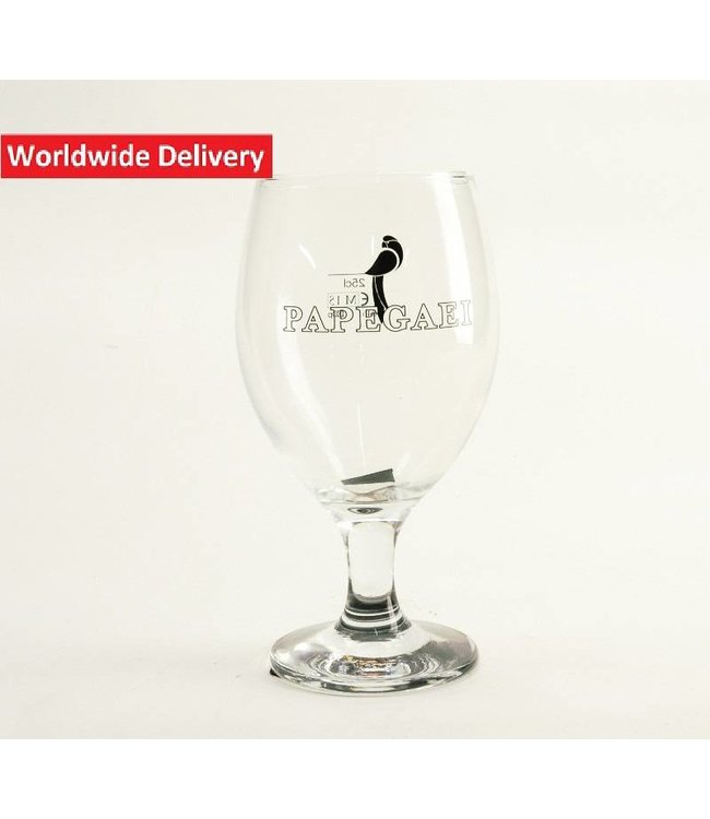 jury erosie klein Papegaai Beer Glass 25cl - Belgian Beer Factory