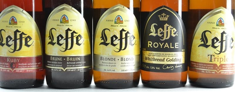 Bière LEFFE Ambrée 33cl   - Shopping et Courses en ligne,  livrés à domicile ou au bureau, 7j/7 à la Réunion