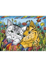 Painting Velvet Colorvelvet kleurplaat Cats