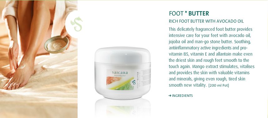 SAICARA Saicara Foot butter - voor zachte voeten
