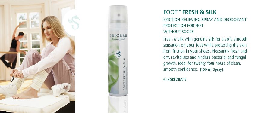 SAICARA Saicara fresh & silky - blote voetenspray