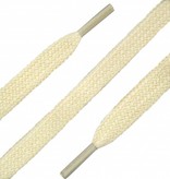 SL LINE Platte veters gebroken wit 120cm voor 7 tot 9 paar vetergaatjes