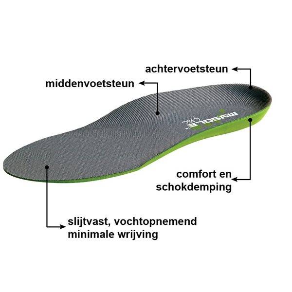 MYSOLE Mysole Special Sneaker Plus inlegzolen