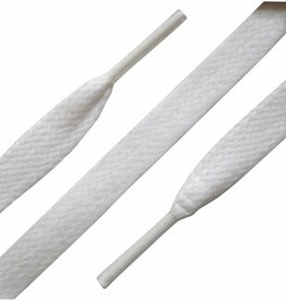 Wax Platte Sneaker Veters 120cm Wit