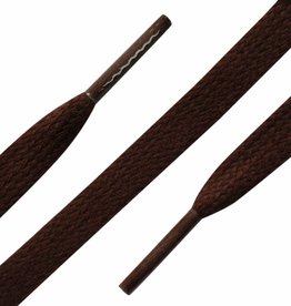 Wax Platte Sneaker Veters 120cm Middenbruin