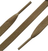 Wax Plat Sneaker Veters 120cm Beige