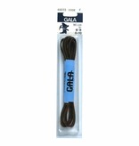 GALA Ronde wax veters 90cm donkerbruin Gala