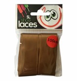 SL LINE Brede satijnen veters taupe 100cm 25mm