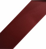 SL LINE Brede satijnen veters bordeaux 100cm 25mm