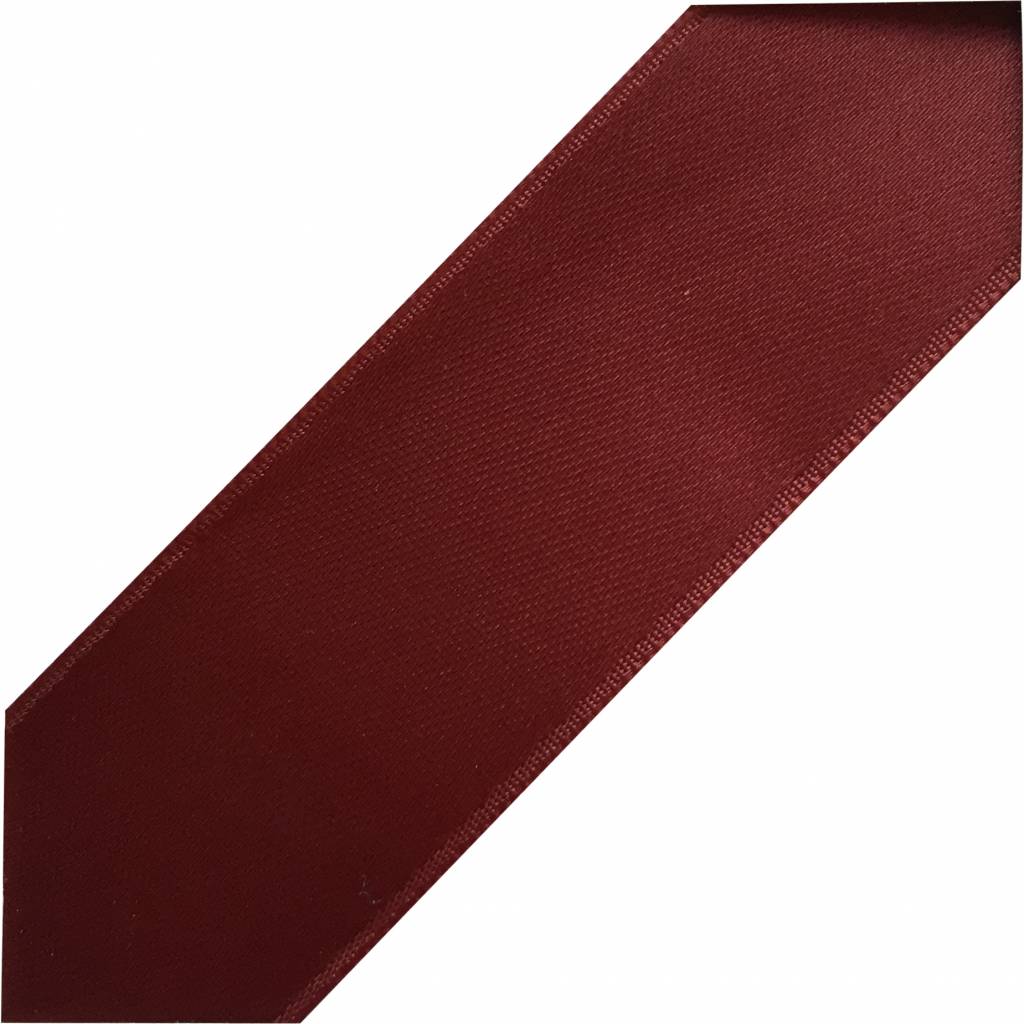 SL LINE Brede satijnen veters bordeaux 100cm 25mm