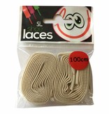 ShoeSupply.eu Velours velvet veters grijs 100cm 10mm