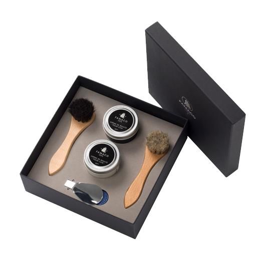FAMACO Famaco schoenpoetsset small luxe onderhoudsset