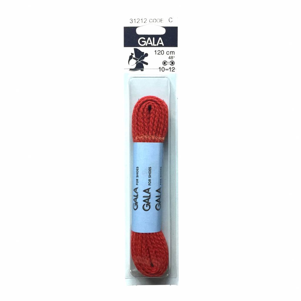 GALA Platte veters rood 120cm Gala