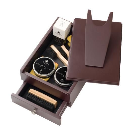 FAMACO Famaco schoenpoetskist Pied Cireur luxe onderhoudsset