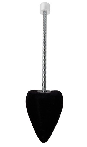 NICO Velours schoenspanners Contour Spits Flex – dames schuimspanners met veer