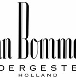 VAN BOMMEL Van Bommel veters 80 cm rond donkerbruin wax