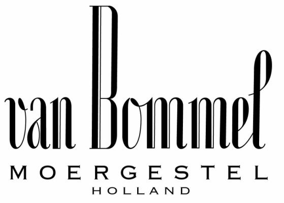 VAN BOMMEL SG Bommel veters 80 cm rond Jeans Blauw