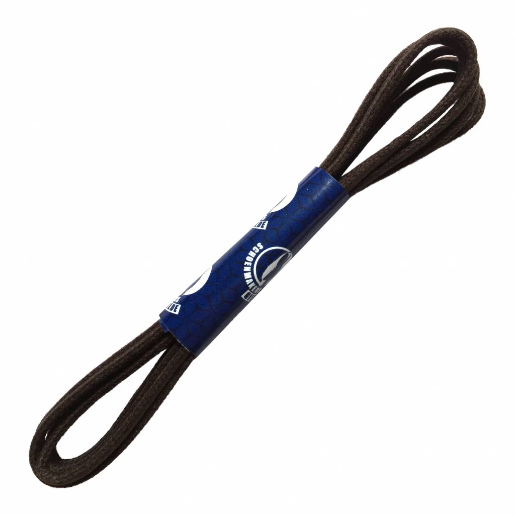 VAN BOMMEL SG Bommel veters 80cm rond - donkerbruin
