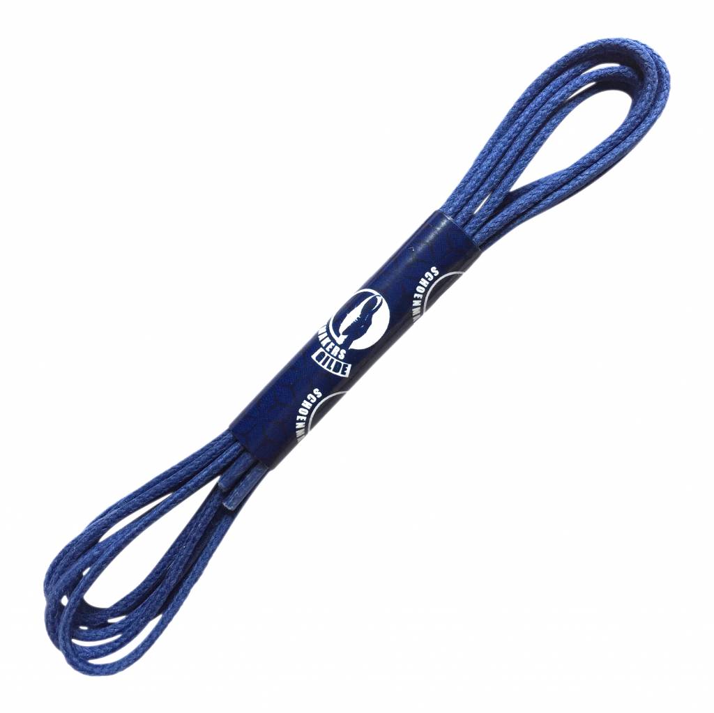 VAN BOMMEL SG Bommel veters 80cm rond - kobalt blauw