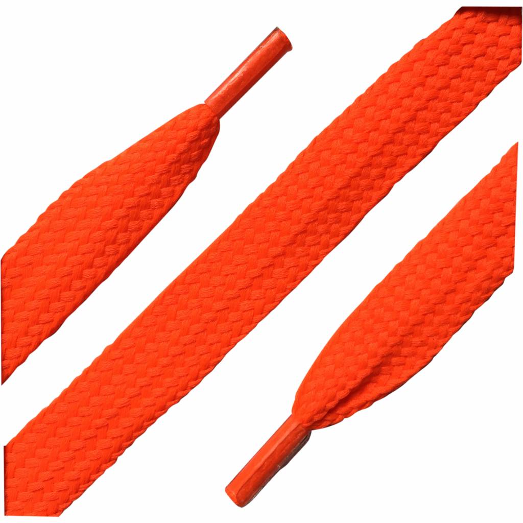 ShoeSupply.eu Sneakerveters fel oranje 120cm – opvallende en stevige veters voor sneakers