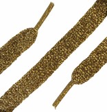 ShoeSupply.eu Shoesupply sneakerveters goud 120cm – platte metallic veters voor sneakers