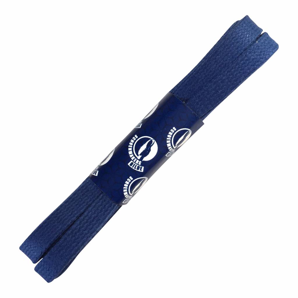 VAN BOMMEL SG Bommel Sneaker waxveters 120cm - 8mm - kobaltblauw