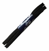 VAN BOMMEL Van Bommel veters 150 cm plat zwart sneaker