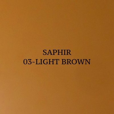 Saphir Crème Surfine Lichtbruin - schoenpoets