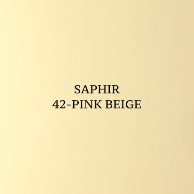 Saphir Crème Surfine Pink Beige - schoenpoets